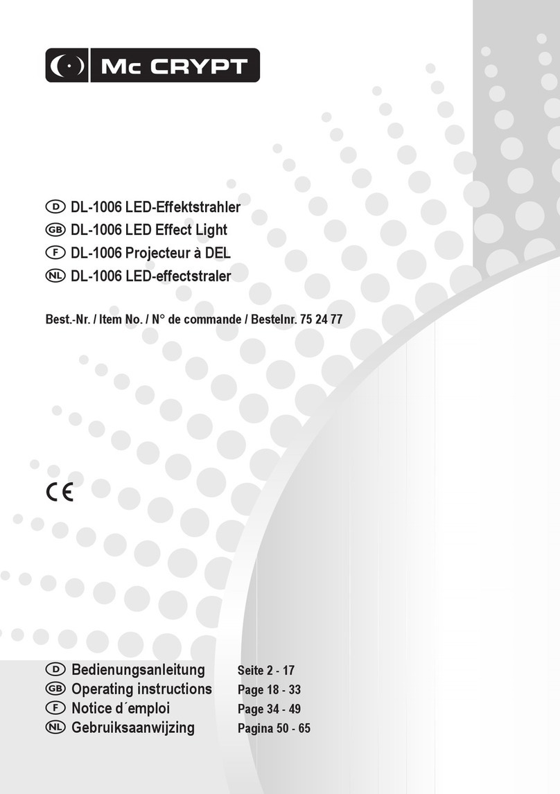 MC Crypt DL-1006 User manual