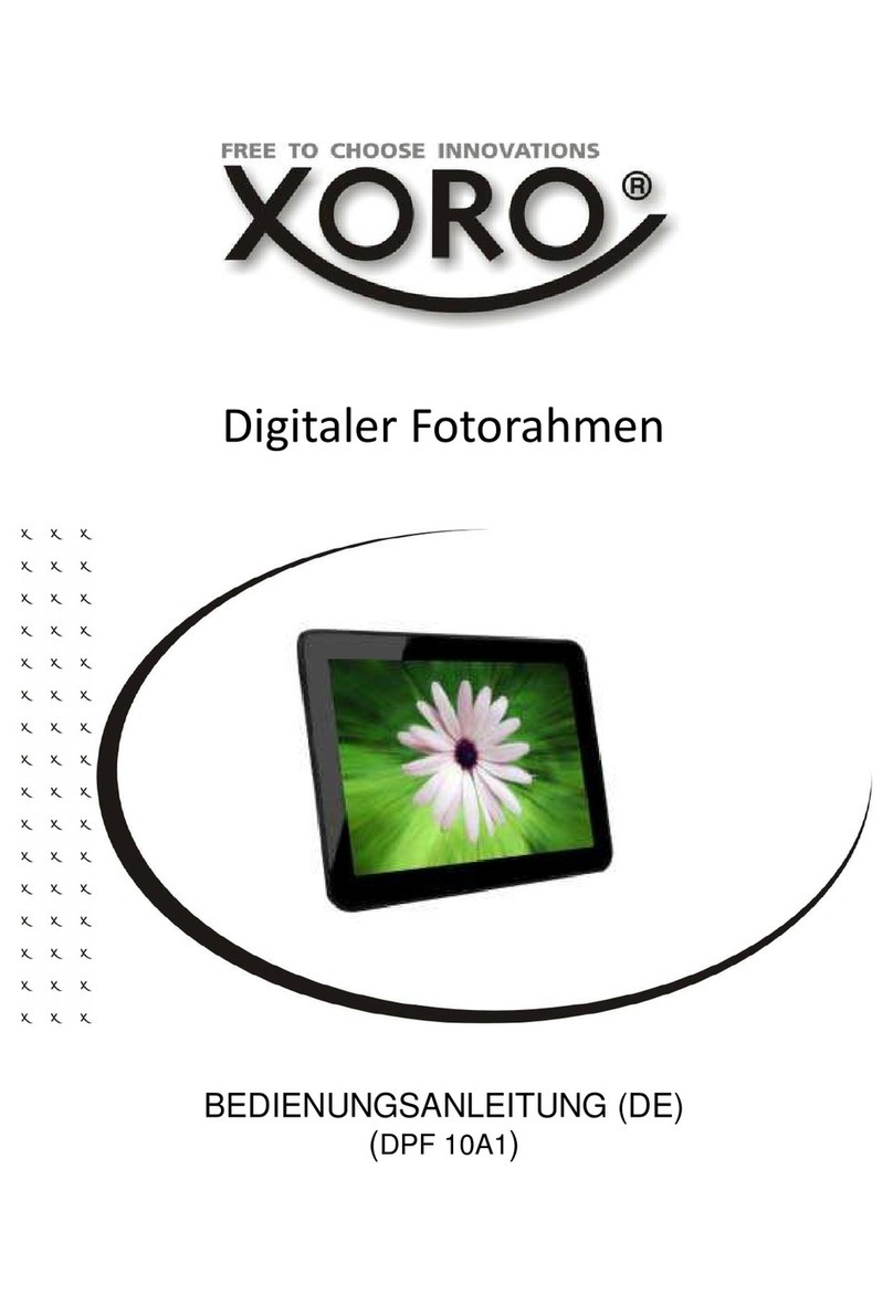 Xoro DPF 10A1 user manual