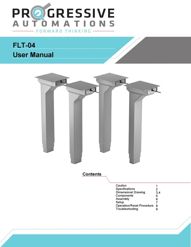 progressive automations FLT-04 User manual