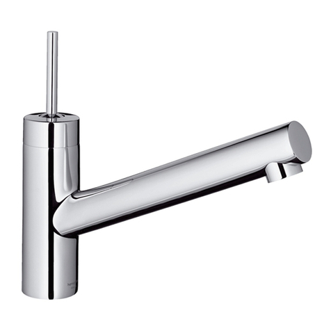 Hans Grohe AXOR Starck 10801000 Instructions for use/assembly instructions