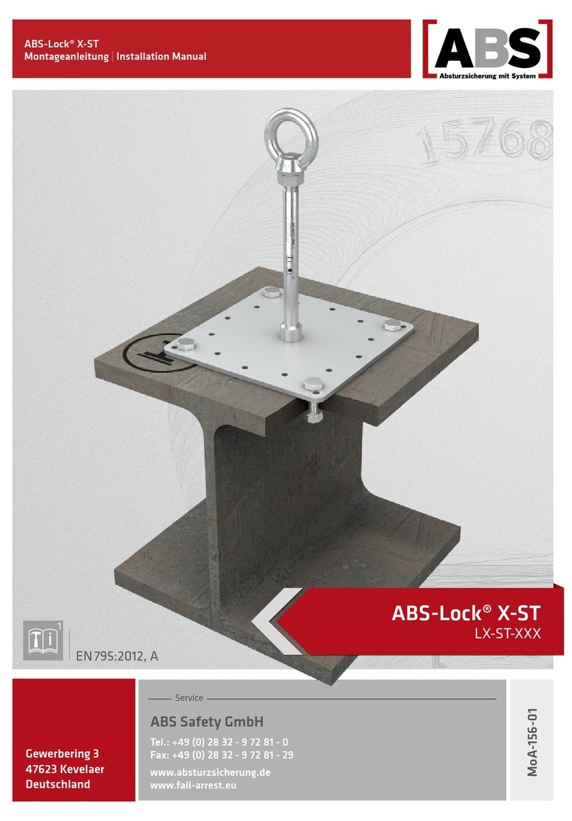 ABS Safety ABS-Lock X-ST Series installation manual ABS Safety ABS-Lock X-ST Series installation manual