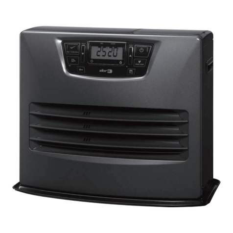 Toyotomi Zibro LC-150 User manual Toyotomi Zibro LC-150 User manual