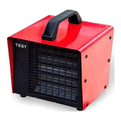 TESY HL-830V PTC Parts list manual
