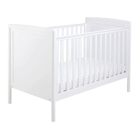 Babymore MILO COT / BED instructions