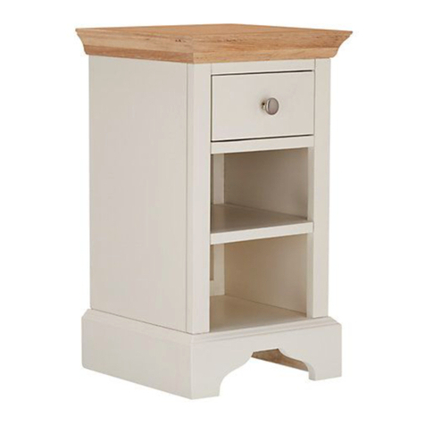 John Lewis Lymington 1 drawer bedside 803 19502 Assembly instructions John Lewis Lymington 1 drawer bedside 803 19502 Assembly instructions