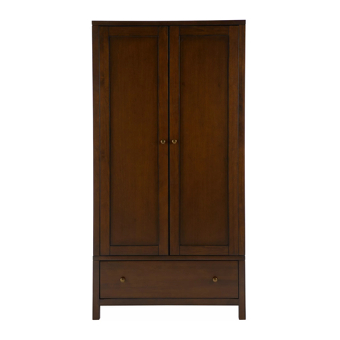 John Lewis Medan 2 door wardrobe User manual John Lewis Medan 2 door wardrobe User manual