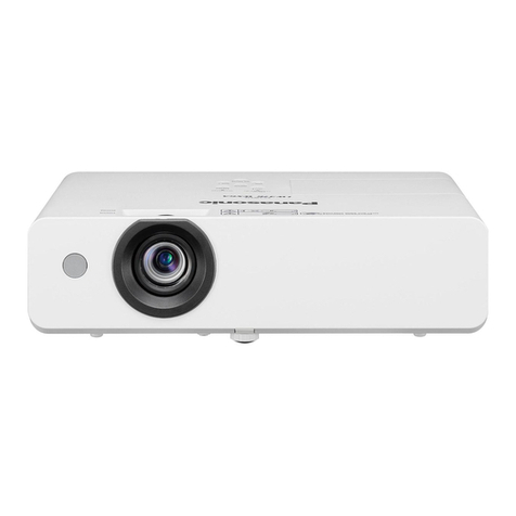 Panasonic PT-LW376 User manual
