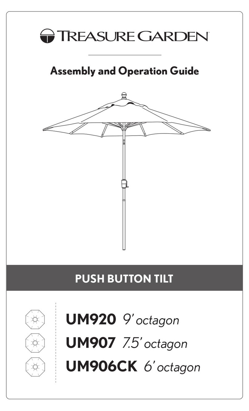 Treasure Garden UM920 Assembly and operation guide Treasure Garden UM920 Assembly and operation guide