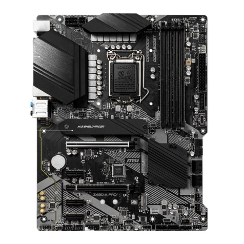 MSI Z490-A PRO quick start