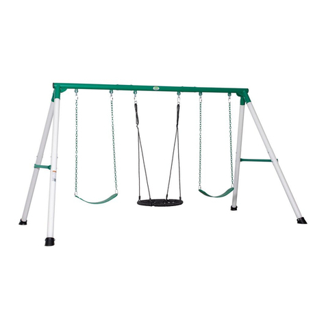 Backyard Discovery LITTLE BRUTUS SWINGSET Owner's manual & assembly instructions