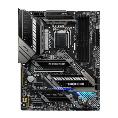 MSI MAG Z490 TOMAHAWK quick start