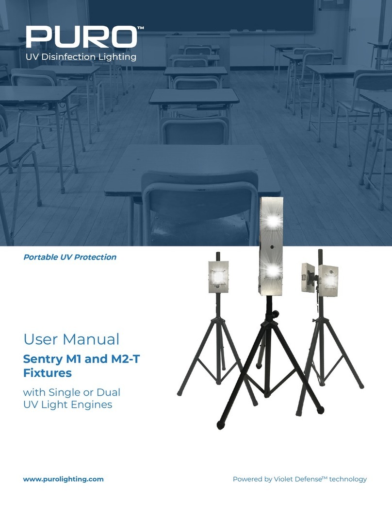 Puro Violet Defense SENTRY M1 user manual