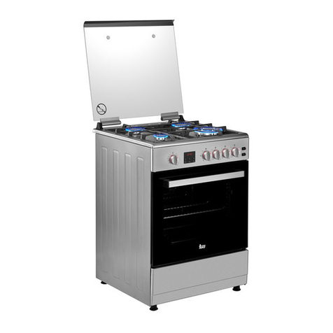 Teka FS 601 4GG SS LPG User manual