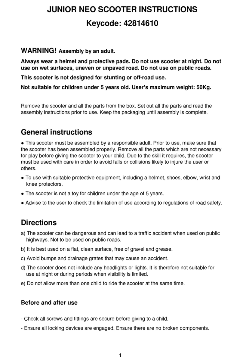 KMART JUNIOR NEO instructions