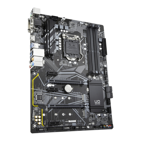 Gigabyte B460 HD3 user manual