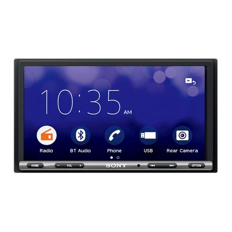 Sony XAV-3500 Help guide