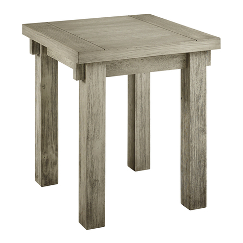 Classic Brands END TABLE 150-042-201 Owner's manual & assembly instructions Classic Brands END TABLE 150-042-201 Owner's manual & assembly instructions