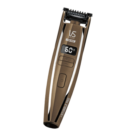 VS Sassoon i-STUBBLE PRO VSM7896A User manual