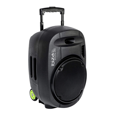 Ibiza sound PORT12VHF-MKII manual