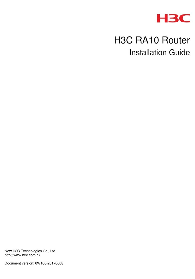 H3C RA10 User manual