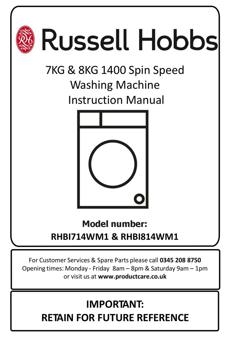 Russell Hobbs RHBI714WM1 instruction manual
