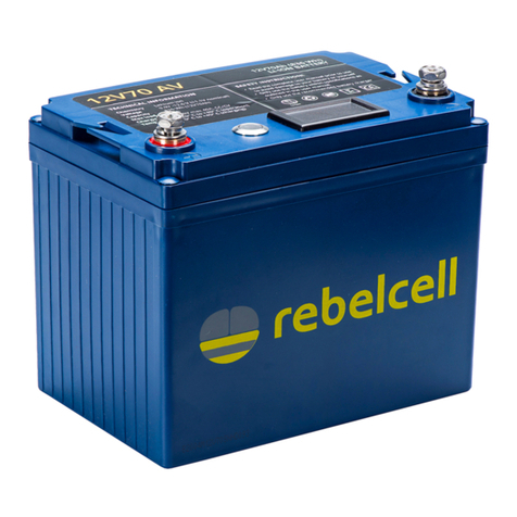 Rebelcell 12V70 AV user manual