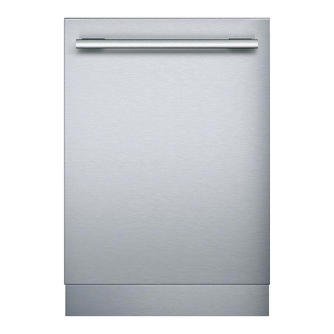 Thermador DWHD770W Series User manual