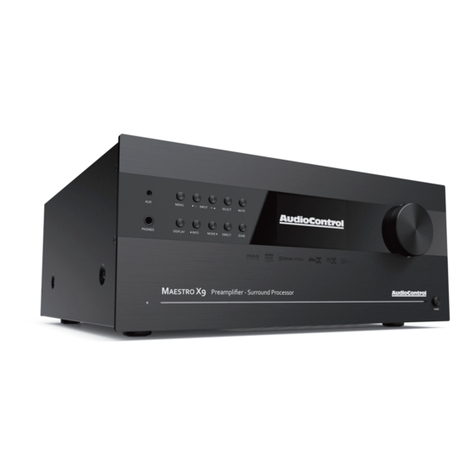 Audio Control MAESTRO X-7 installation manual