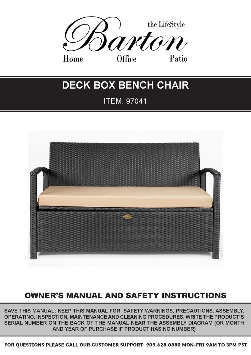 Barton 97041 User manual