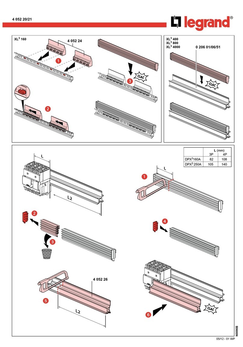 LEGRAND 4 052 20 User manual