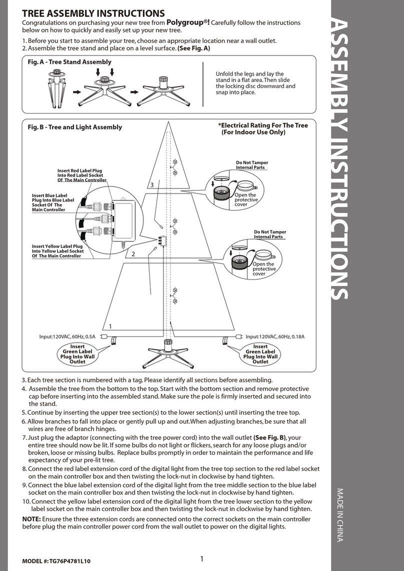 Polygroup TG76P4781L10 User manual