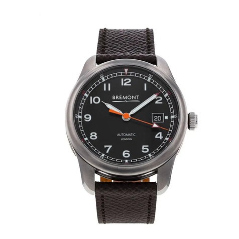 Bremont AIRCO MACH 1 Specification sheet