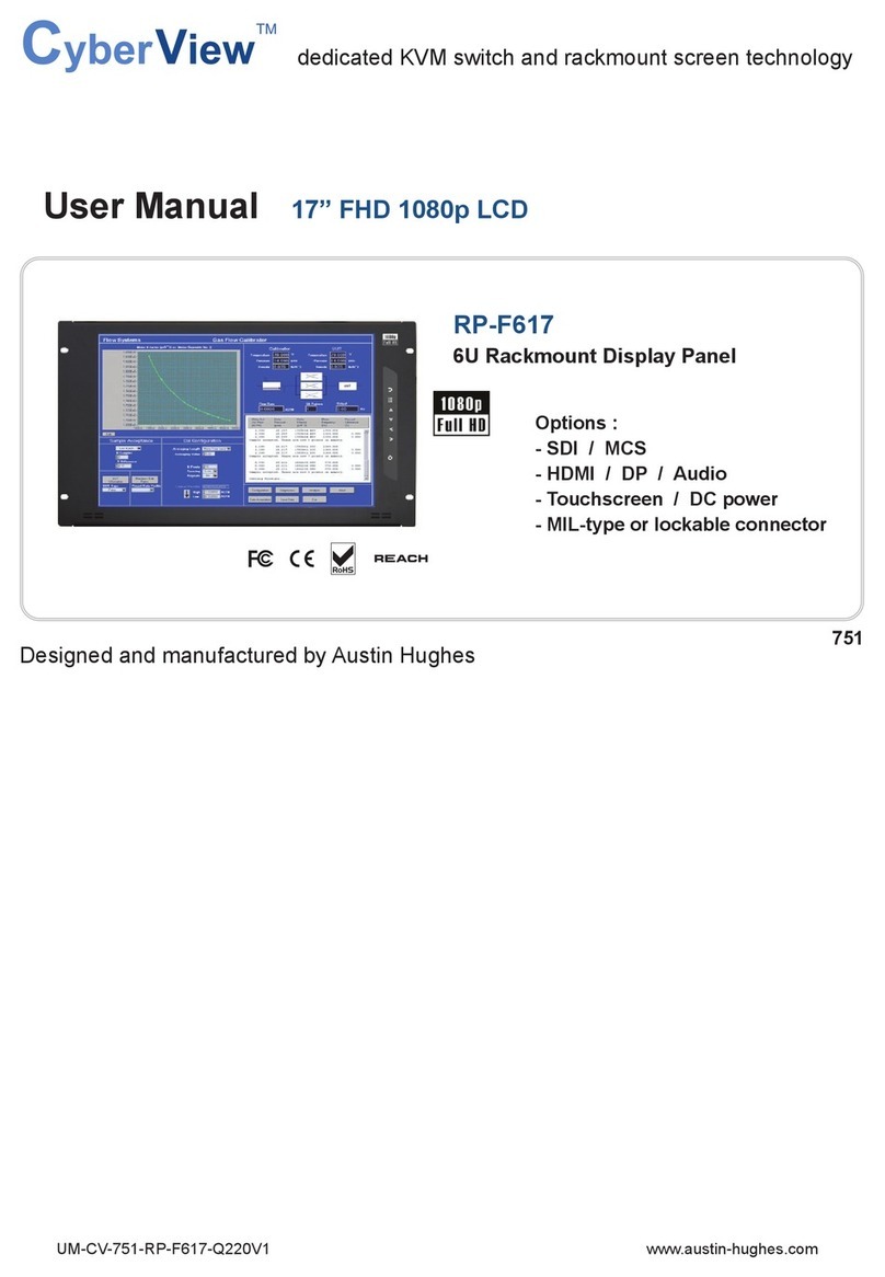 CyberView RP-F617 User manual