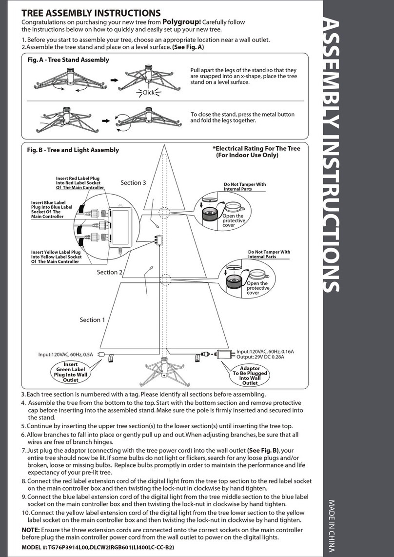 Polygroup TG76P3914L00 User manual
