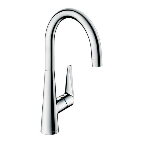 Hans Grohe Talis M51 260 1jet 72812000 Manual Hans Grohe Talis M51 260 1jet 72812000 Manual