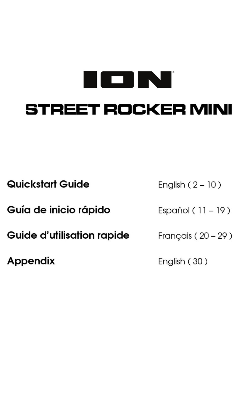 ION Street Rocker Mini quick start guide