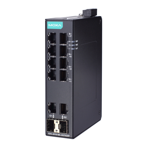 Moxa Technologies EDS-2010-ML Series User manual