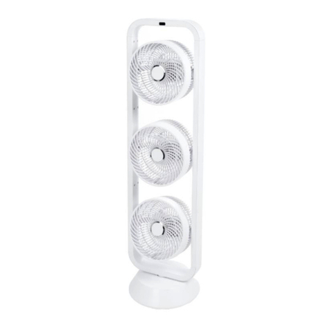 EUROM Vento 3D Triple User manual