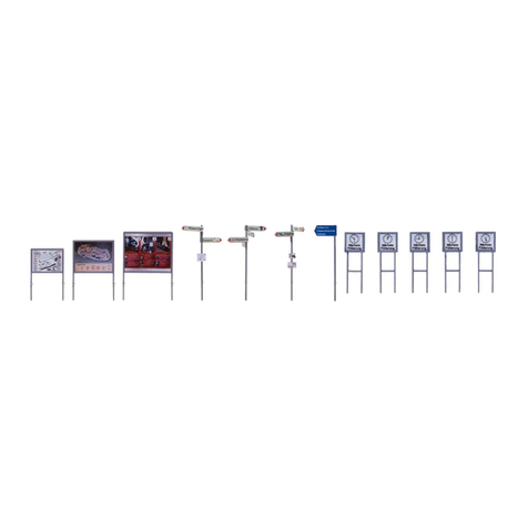 Faller ZOO SIGNPOSTS AND INFORMATION PANELS User manual