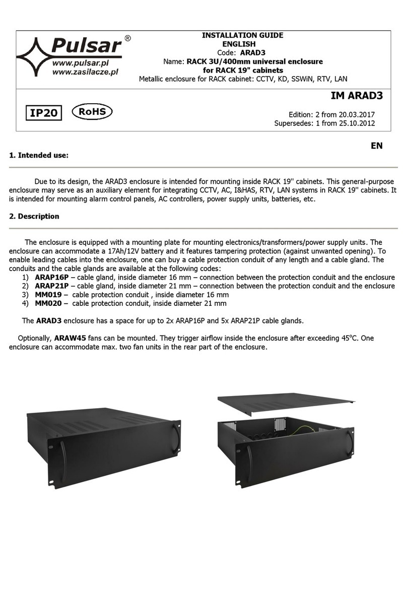 Pulsar ARAD3 installation guide