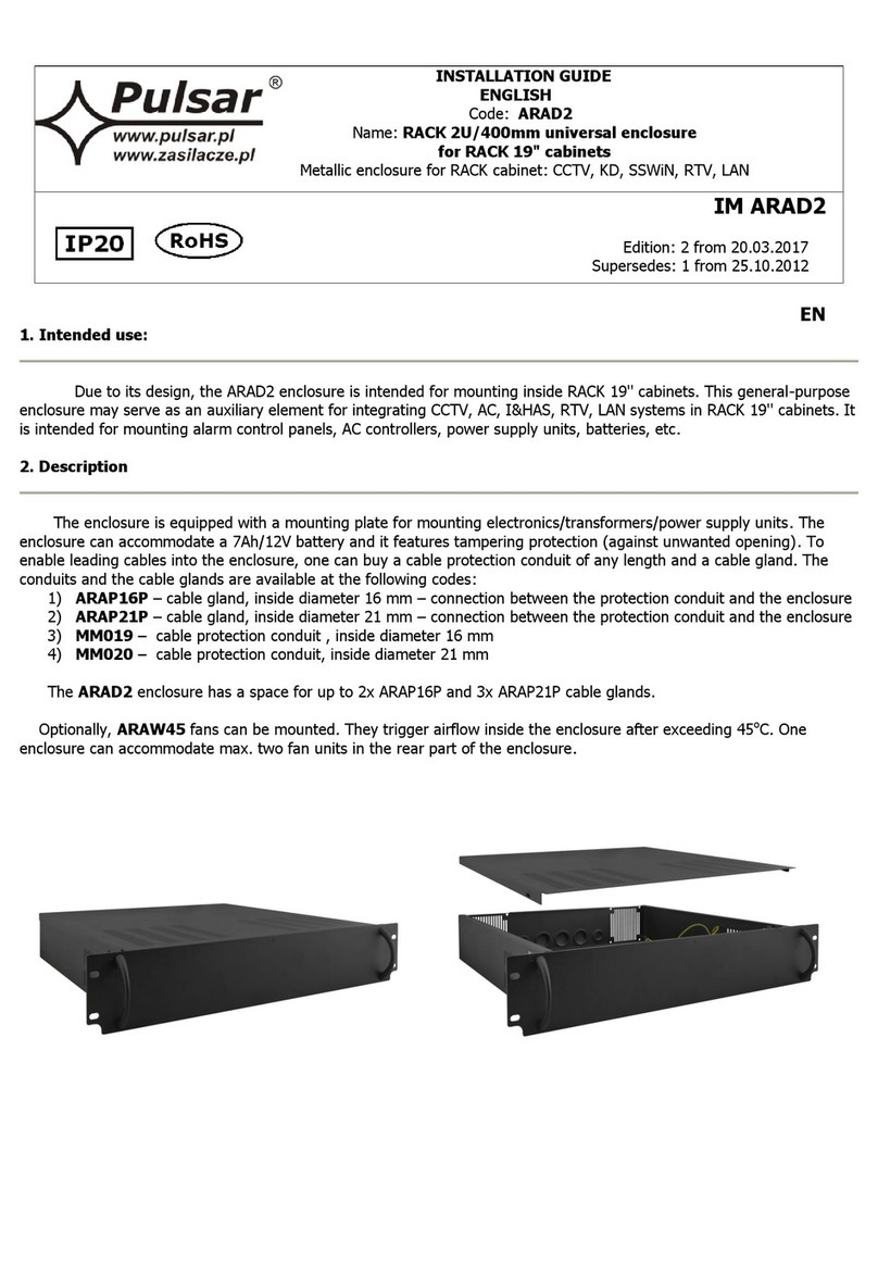 Pulsar ARAD2 User manual