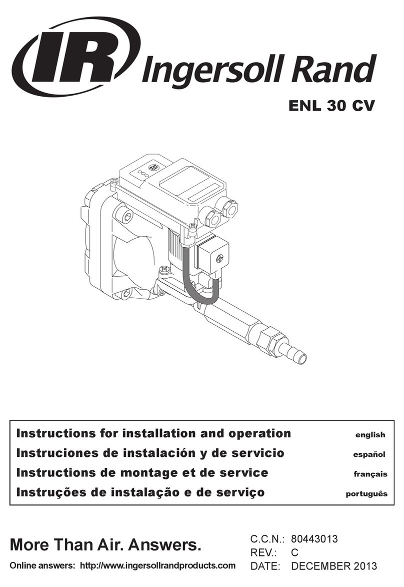 Ingersoll-Rand ENL 30 CV User guide