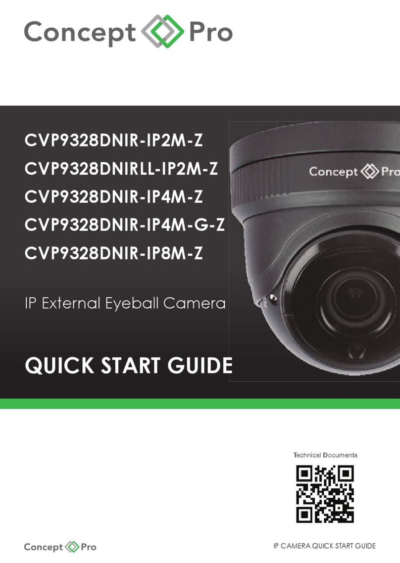 Concept Pro CVP9328DNIR-IP2M-Z quick start guide