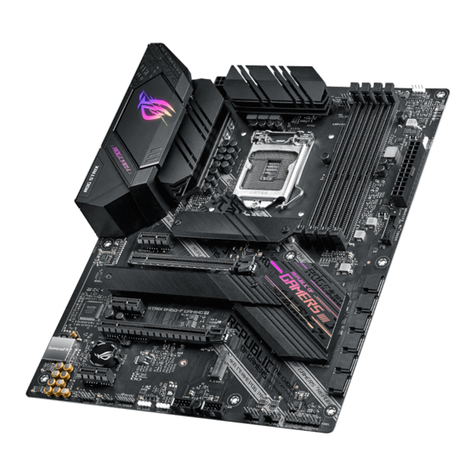 Asus ROG STRIX B460-F GAMING User manual