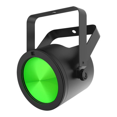 Chauvet COREpar 40 USB User manual Chauvet COREpar 40 USB User manual
