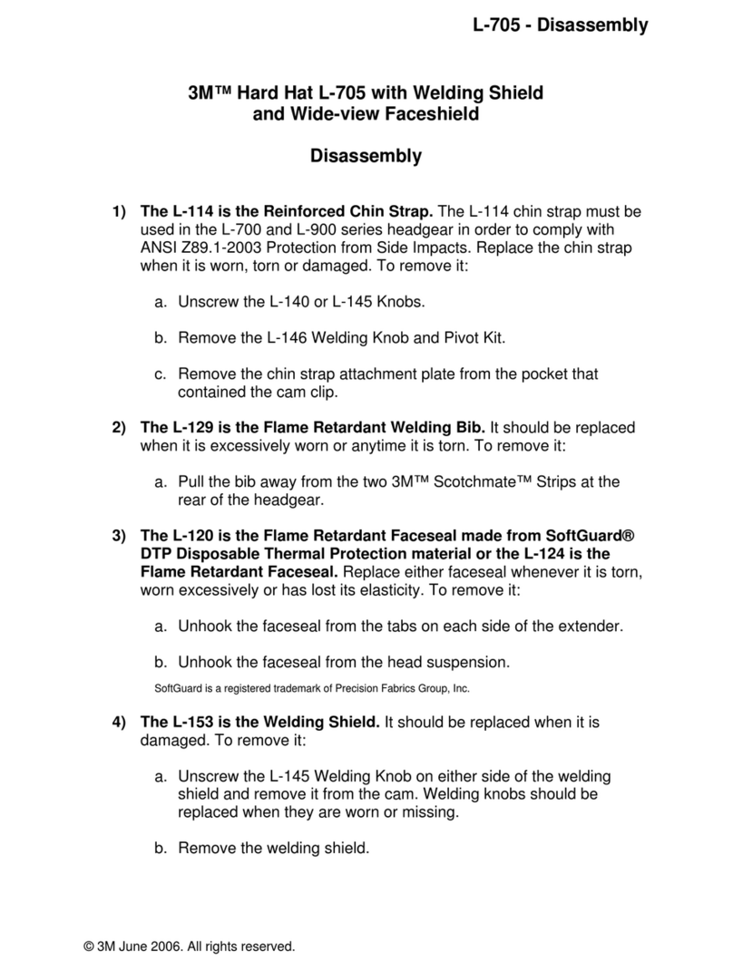 3M L-705 Installation instructions 3M L-705 Installation instructions