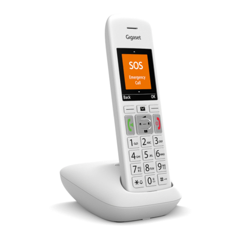 Gigaset E390 User manual