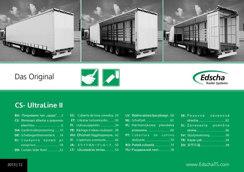 Edscha Trailer Systems CS-UltraLine II quick guide