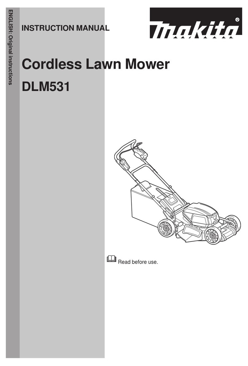 Makita DLM531 instruction manual