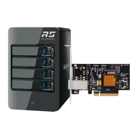 HighPoint RocketStor 6414TS Setup guide